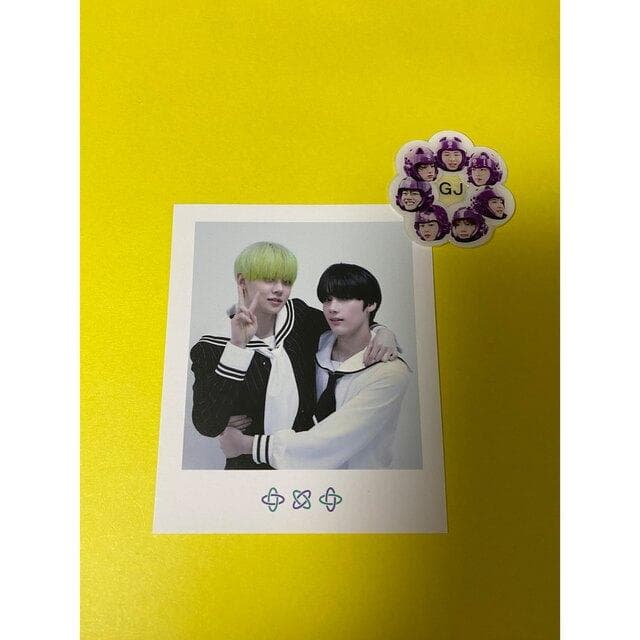 TXT ヨンジュン ヒュニンカイ ポラロイド ラキドロ ラッキードロー マッネズ