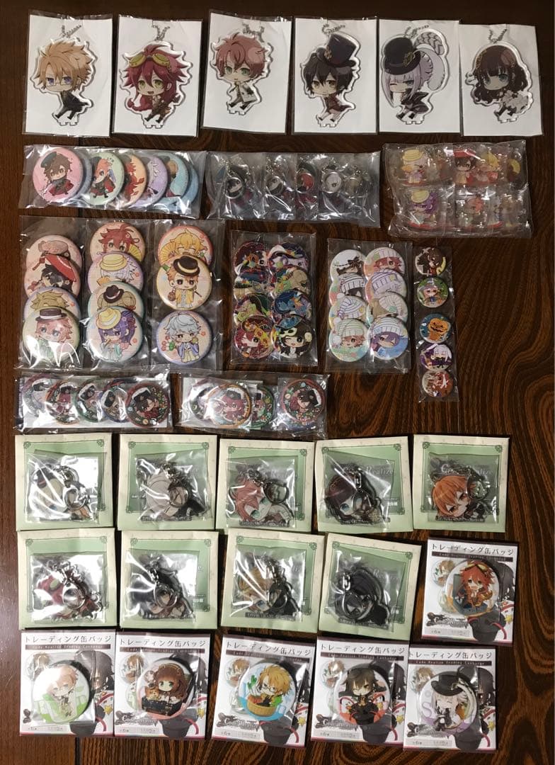 Code:Realize創世の姫君　缶バッジ　アクリルキーホルダー　まとめ