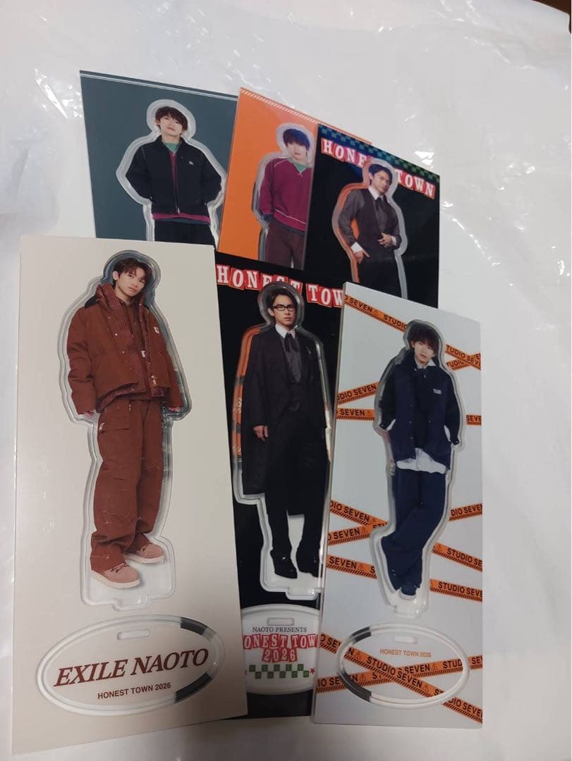 NAOTO アクリルスタンド　フォトカード　セット