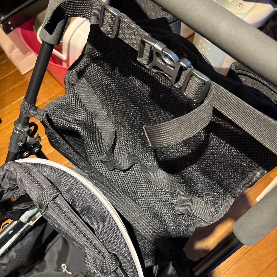 アジリティ　犬用ペットカート 黒 デニム風