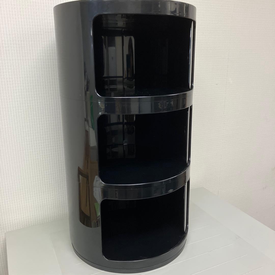 カルテル kartell COMPONIBILI コンポニビリ 3段　ブラック