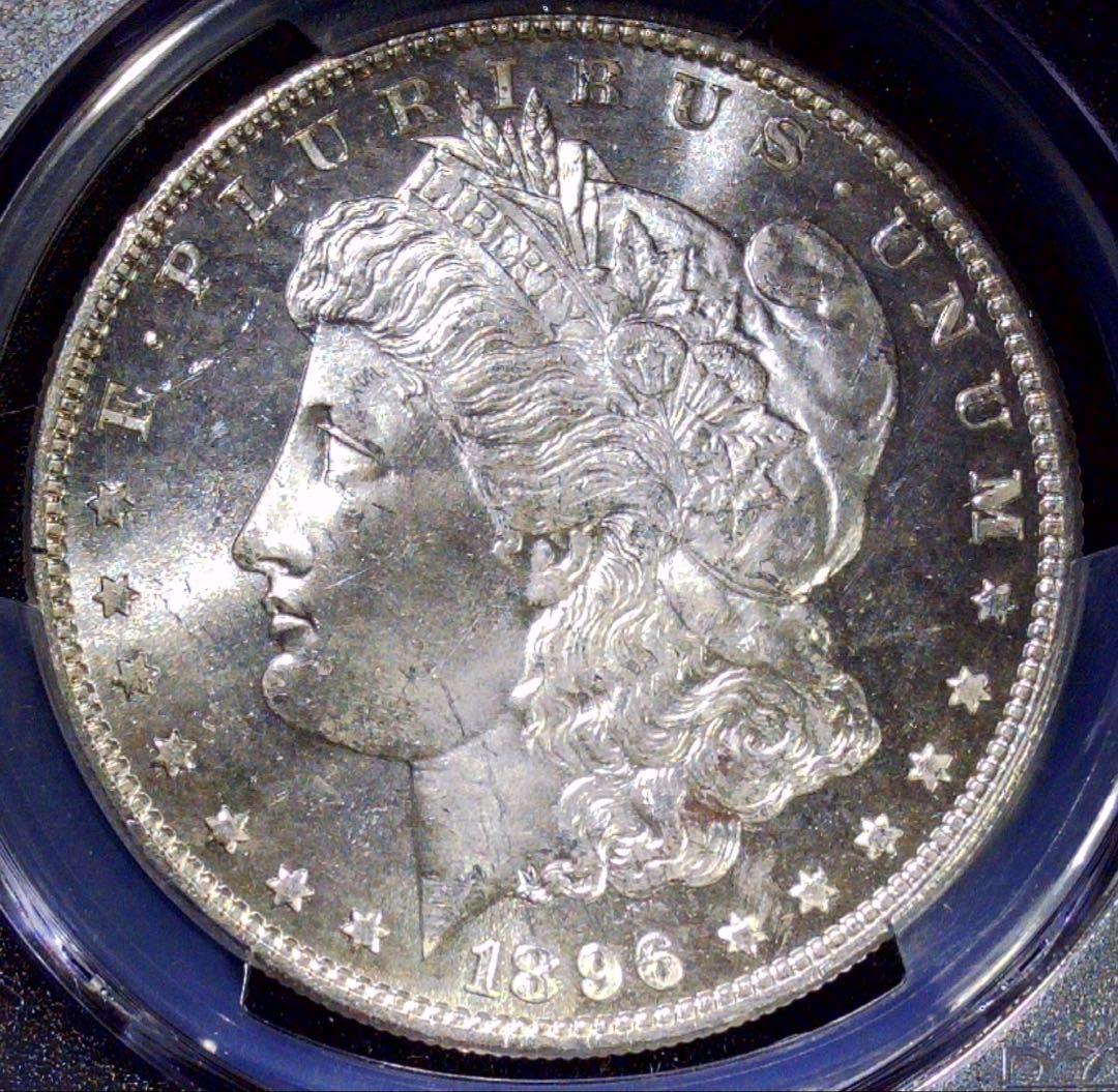 1896 モルガンダラー PCGS MS65PL Morgan dollar