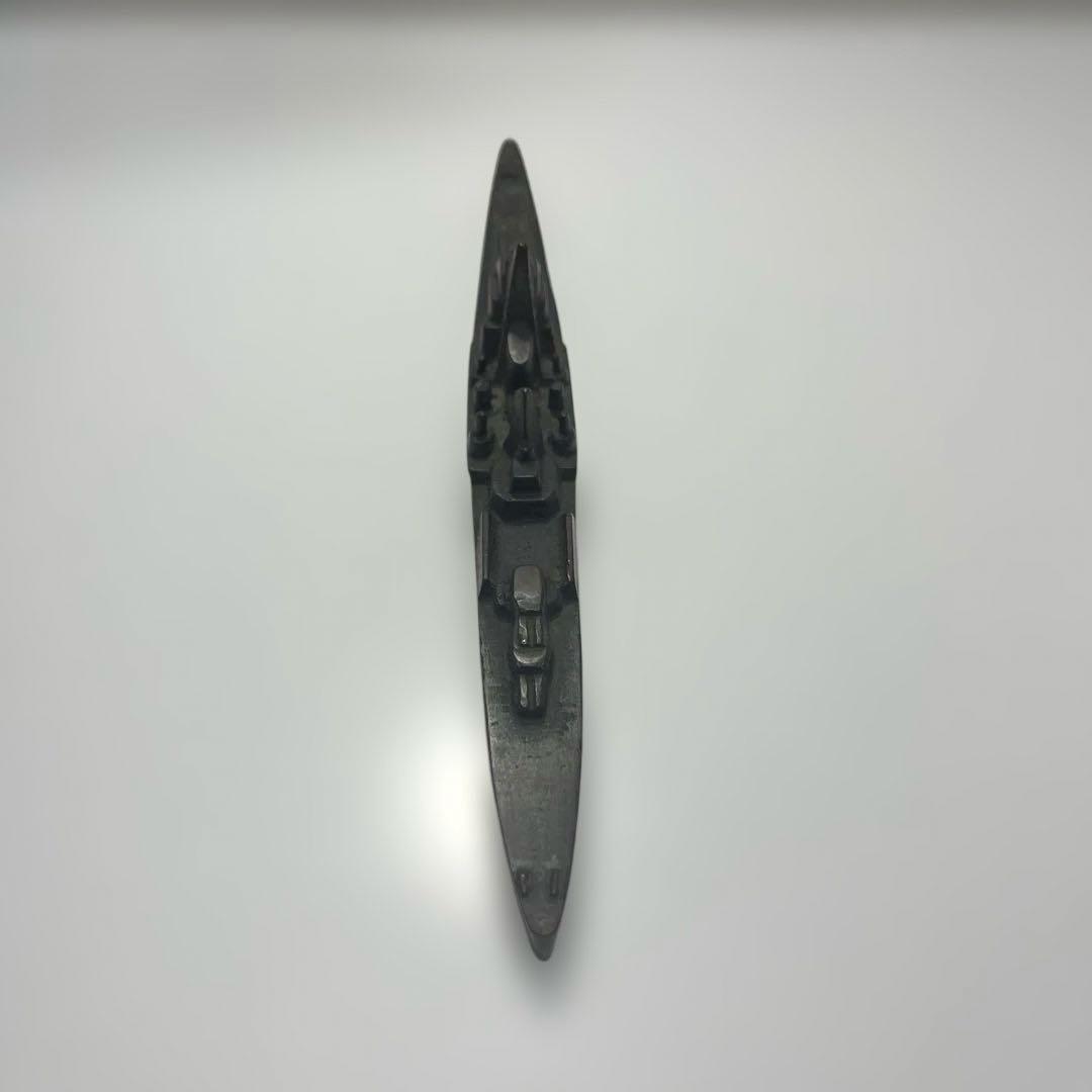 昭和11年特別大演習観艦式記念　横須賀海軍工廠造機部製　当時物