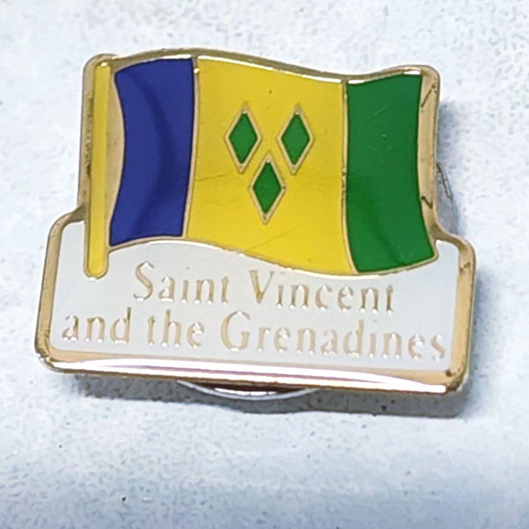 セントビンセント・グレナディーンパビリオン EXPO　ピンバッジ