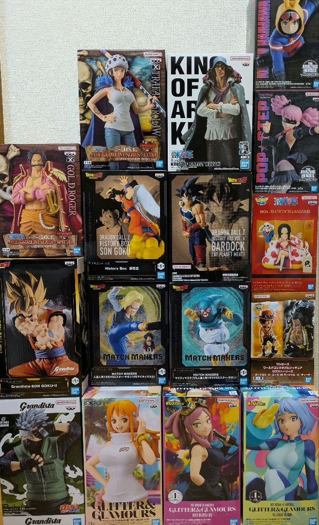 ジャンプ系プライズ　フィギュア　16個　まとめ売り