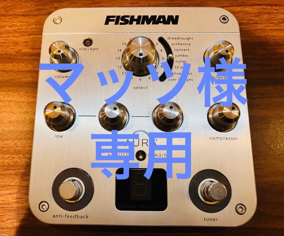 ギター Fishman Aura Spectrum DI