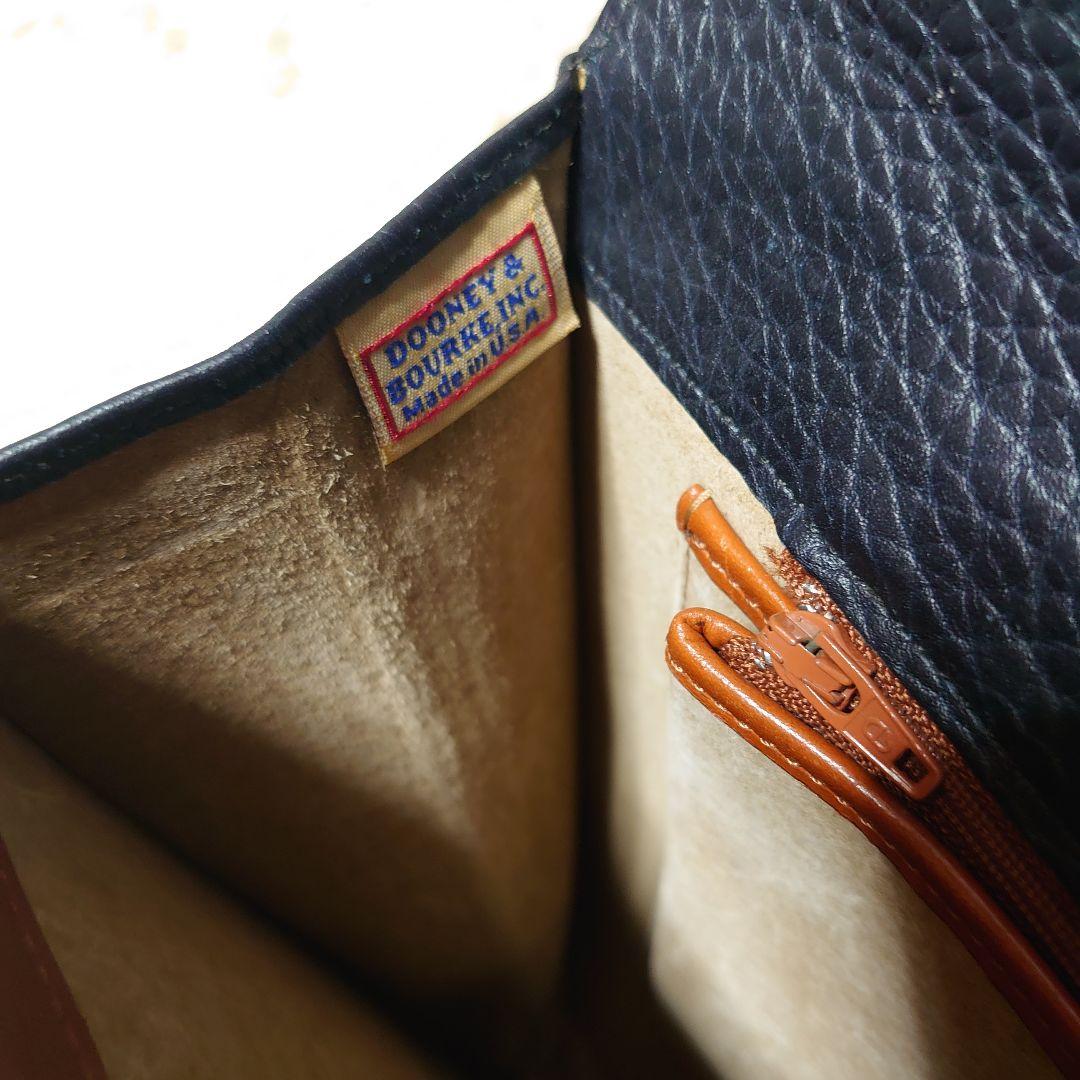 ドゥーニーアンドバーク 本革 シボ加工 ダレスバッグ ビジネスバッグ