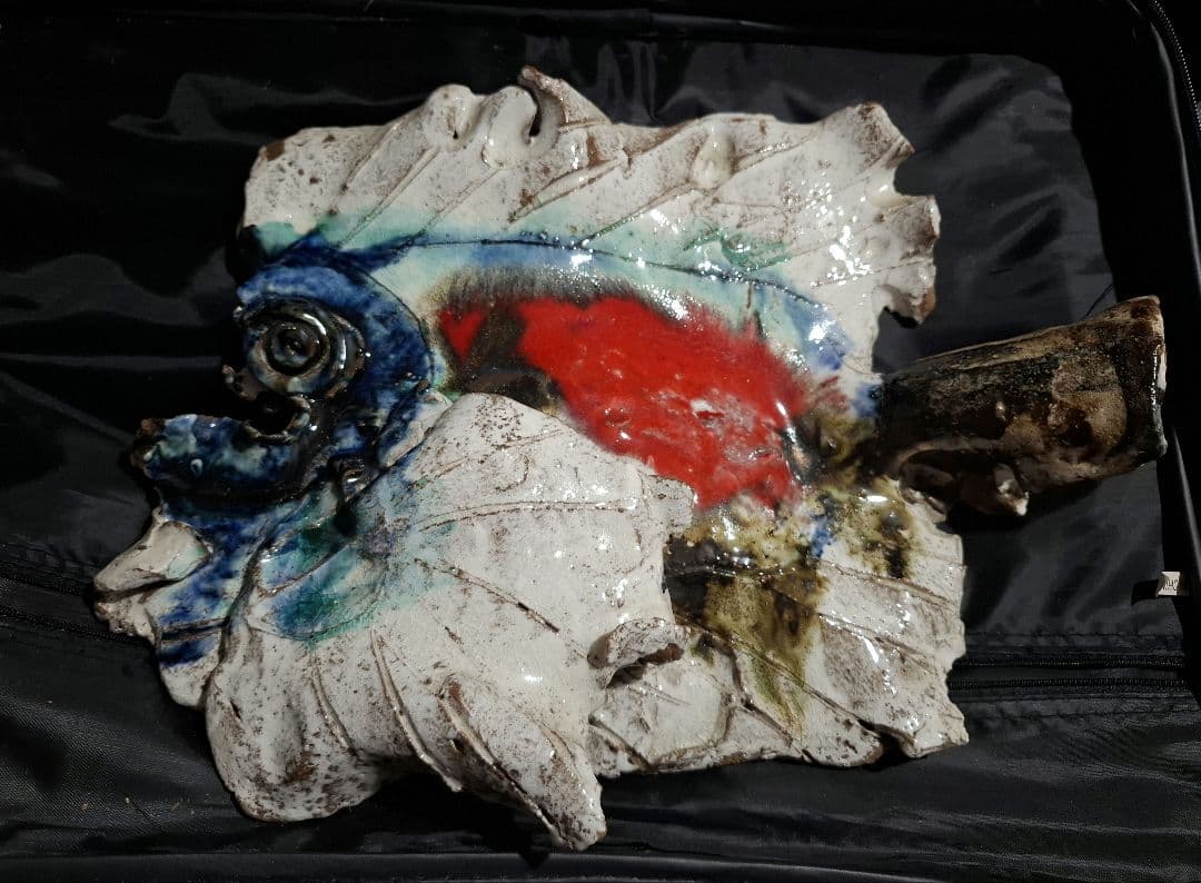 訳あり、森正、魚オブジェ