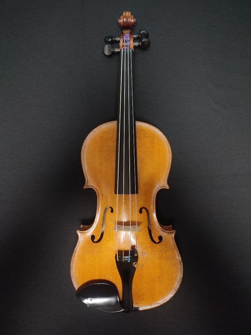 井筒信一 製作 1/4分数 バイオリン　弦新品交換済　弓・ケース・肩当て付属
