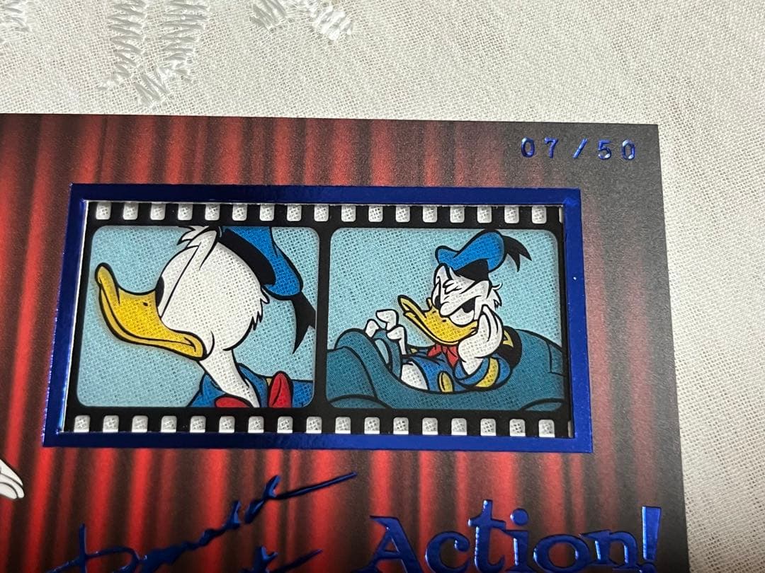 ドナルドダック 90周年プレミアムコレクションカード　エポック社　フィルム