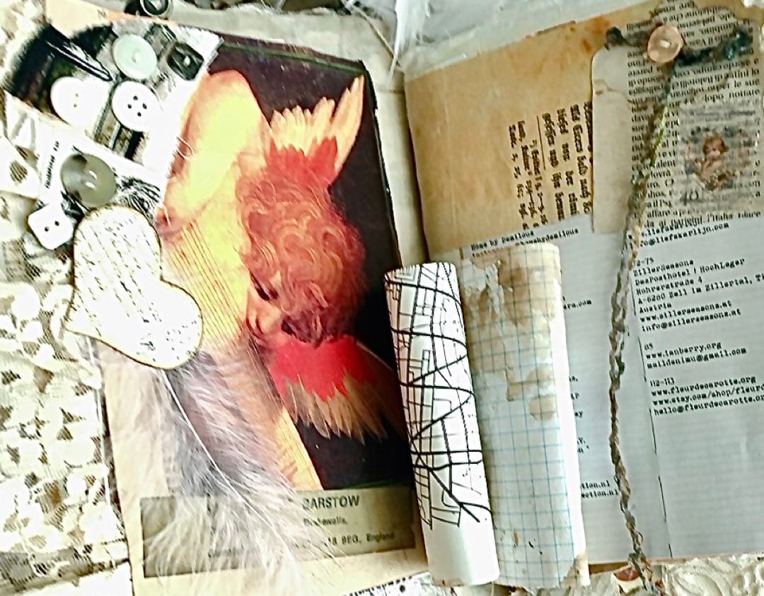 感謝セール❣️多種類染レースたっぷり『天使』ジャンクジャーナル雑記帳