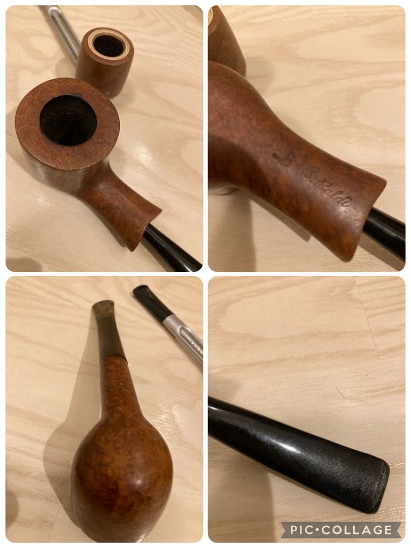 木製パイプスタンドとパイプセット