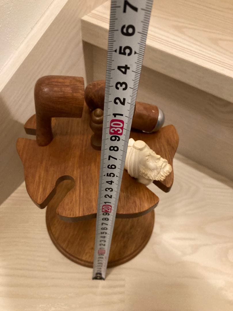 木製パイプスタンドとパイプセット