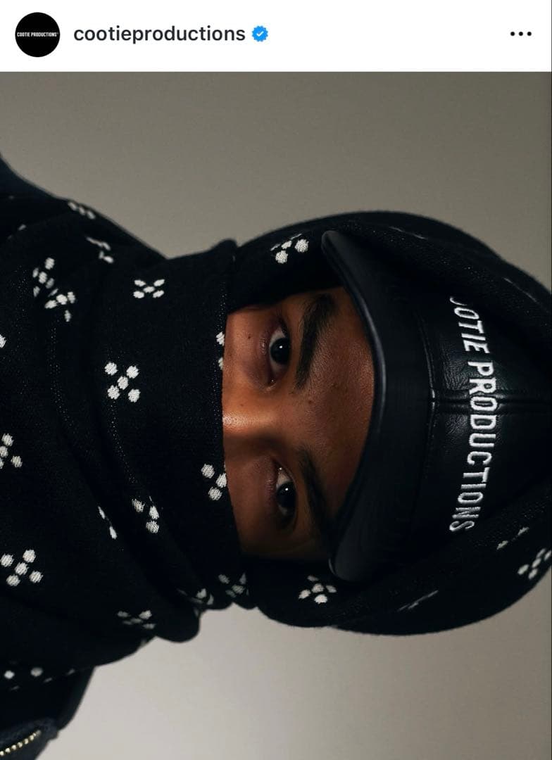 小物 COOTIE PRODUCTIONS Jacquard Square Scarf