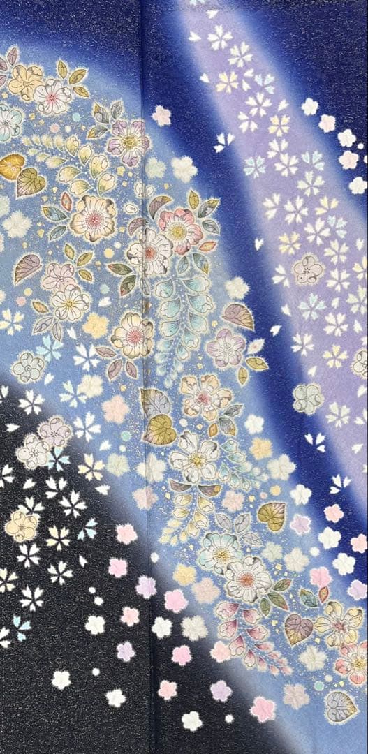 振り袖　フルセット　翠山工房　別誂長襦袢　落款　辻ヶ花　金通し　金彩加工　705