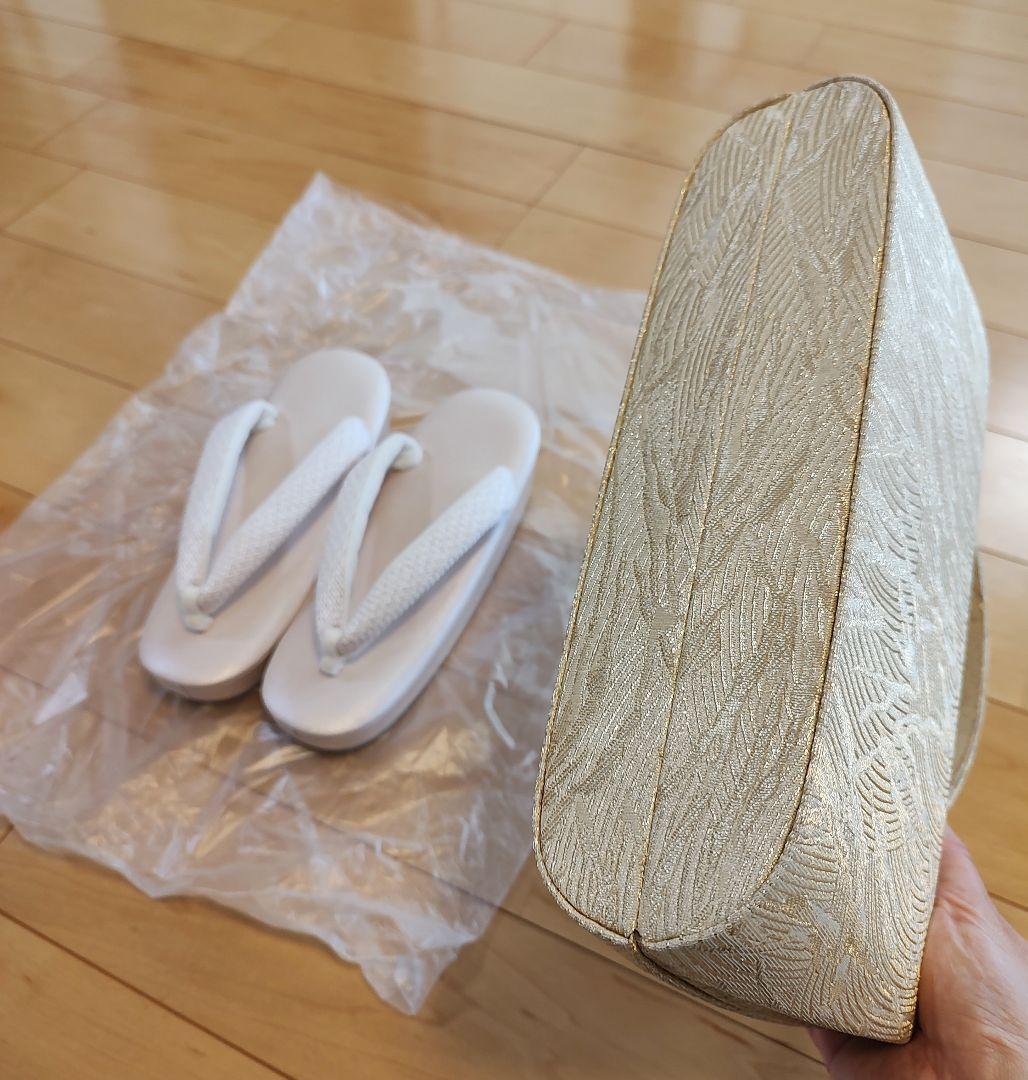 礼装　和装バッグ草履セット　結婚式　入学式　七五三　　和装バッグと草履セット