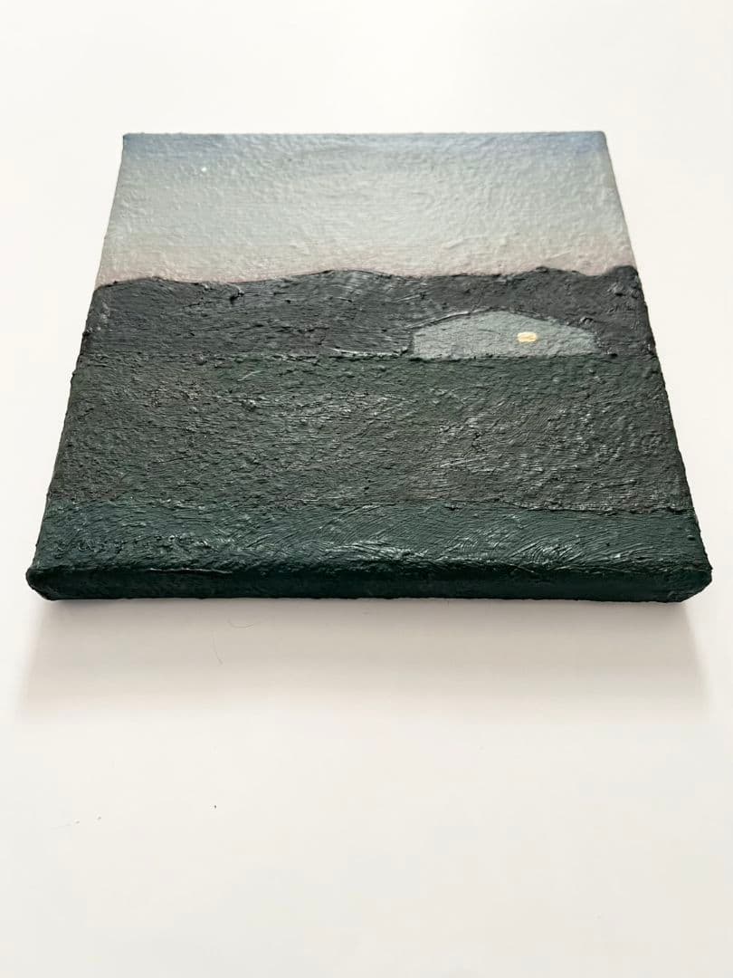 油彩画　一番星