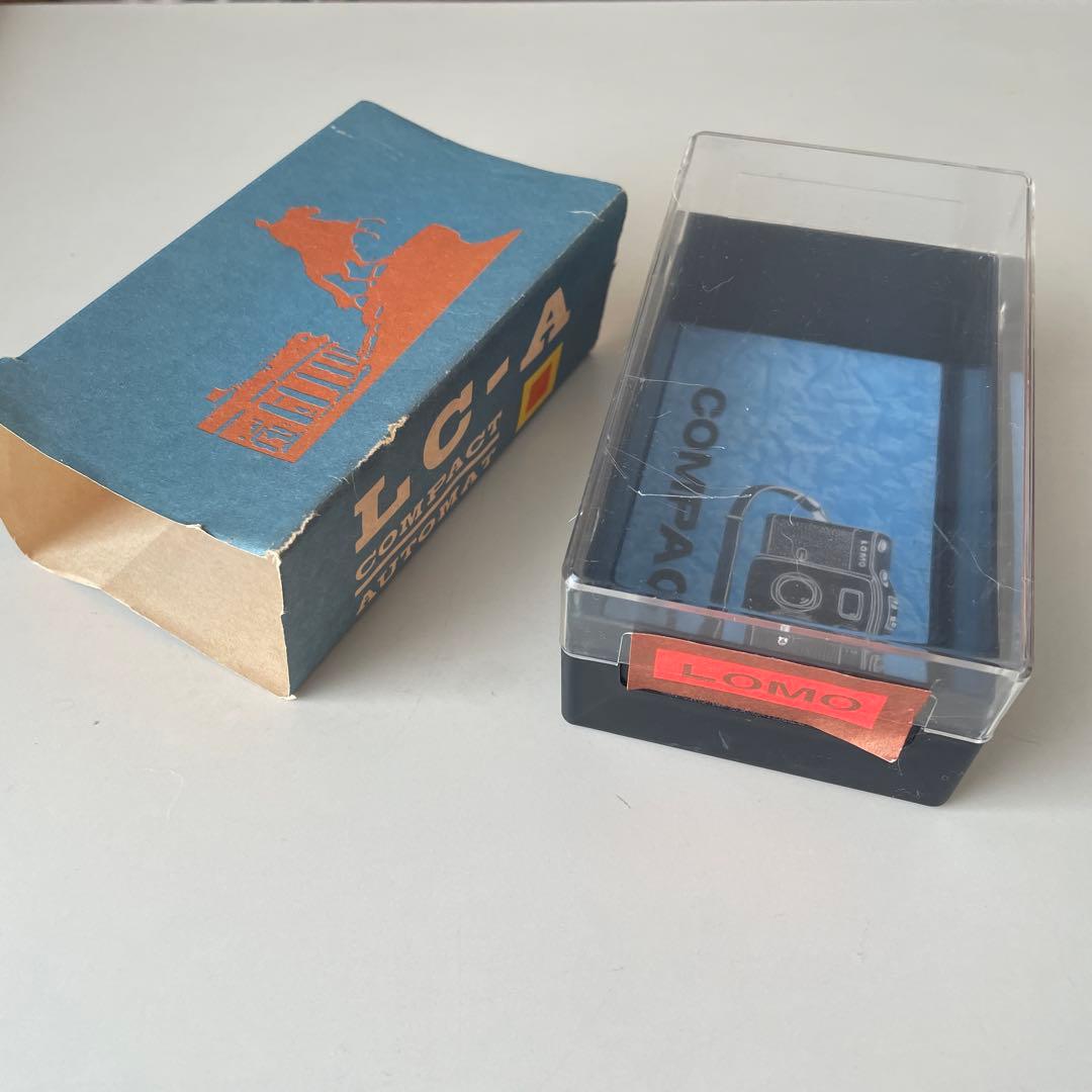 LOMO LC-A専用ケース付 フィルムカメラ 説明書付 フラッシュ セット