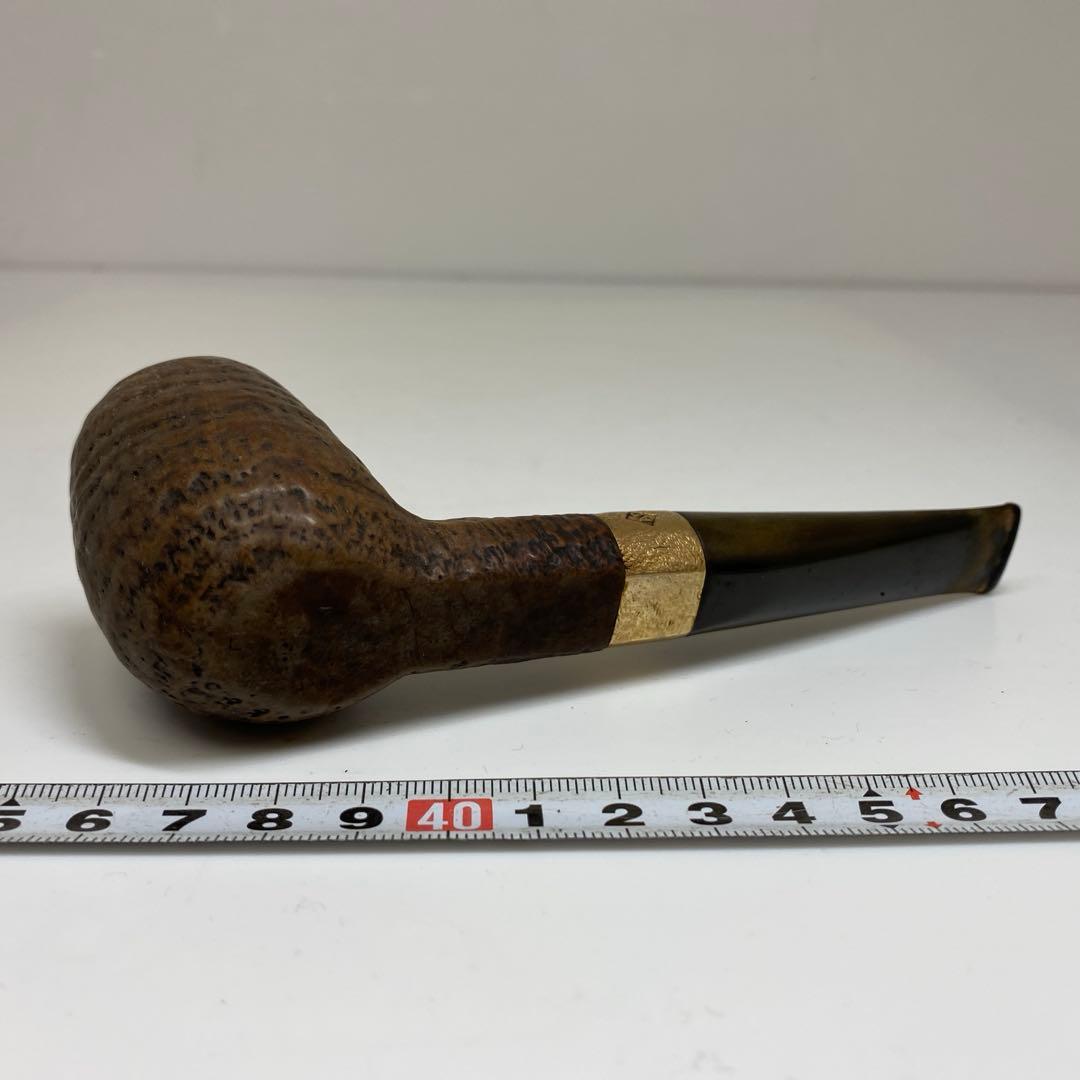 375（K9）刻印　金金具　水牛口　パイプ　57g 東さ7-0528☆1F