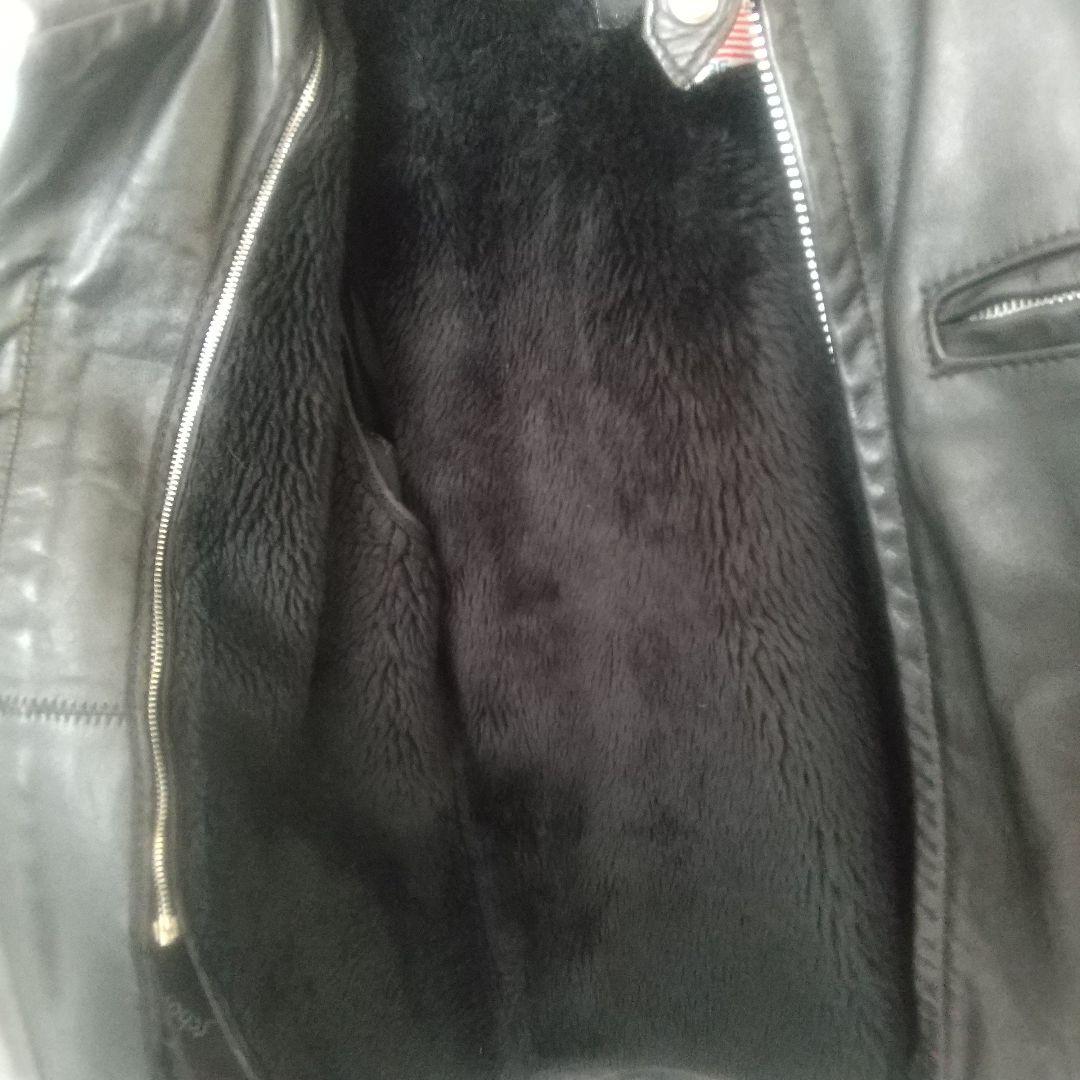 Schott シングルライダース 641 ボア付 36インチ