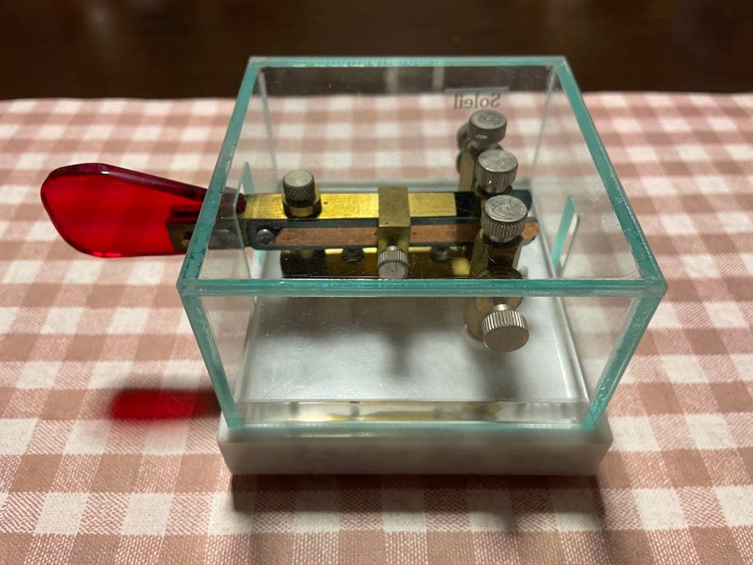 シングルレバーパドル 複式電鍵