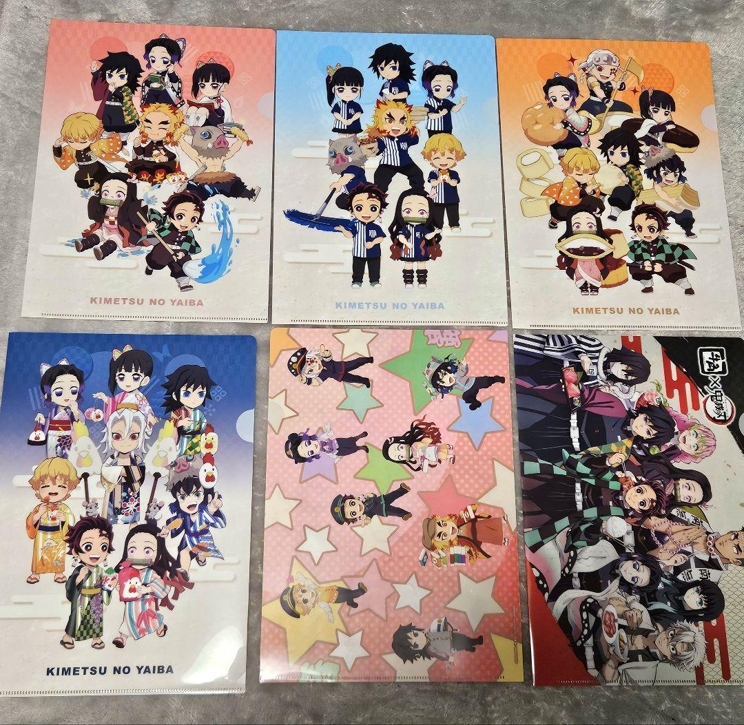 鬼滅の刃 クリアファイル まとめ売り　炭治郎　冨岡義勇　煉獄杏寿郎