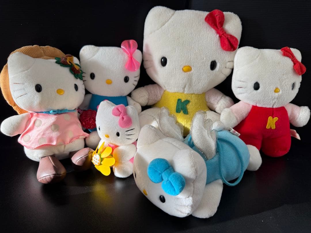 レトロ　ハローキティ　ぬいぐるみ　まとめ売り　サンリオ イワヤ