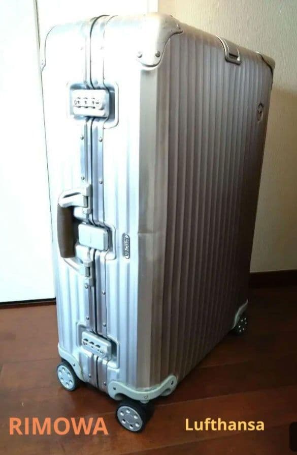 希少【RIMOWA✈️Lufthansa 　　　ダブルネーム】4輪　ケース