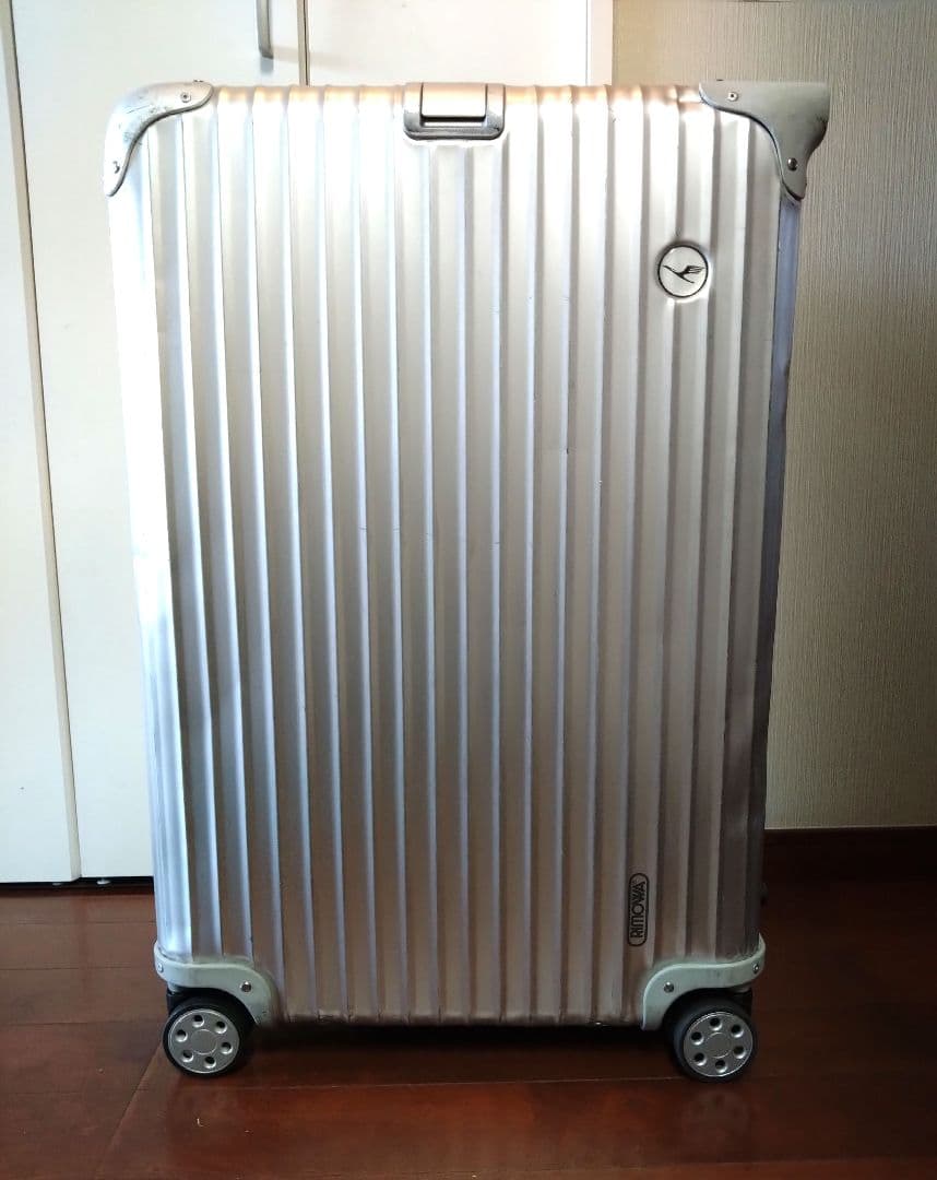 希少【RIMOWA✈️Lufthansa 　　　ダブルネーム】4輪　ケース