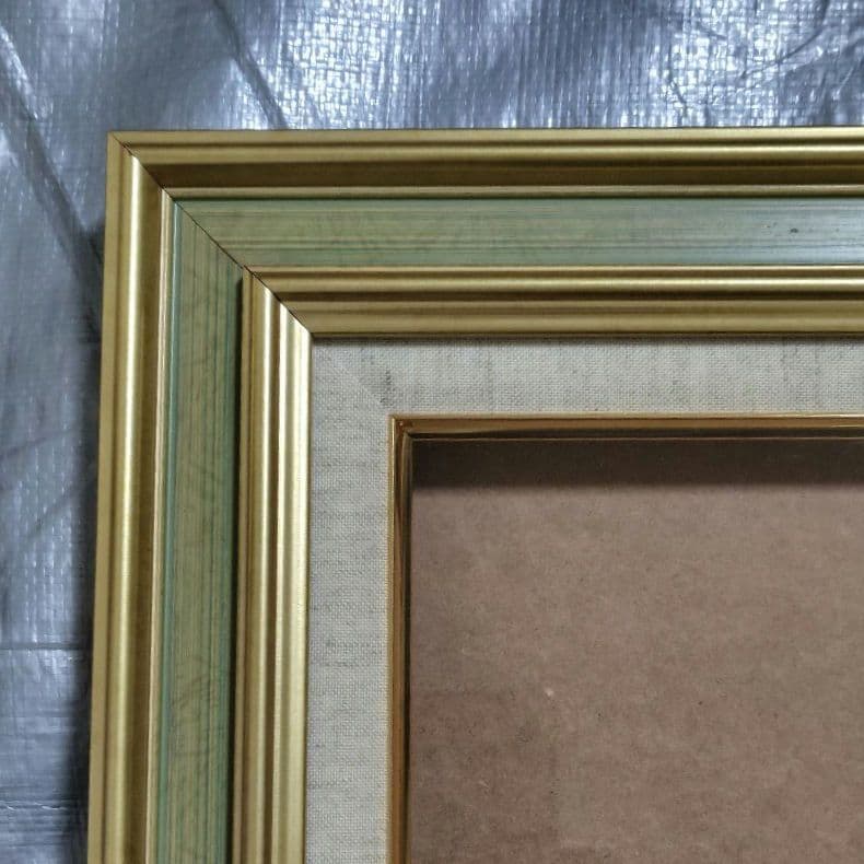 油彩額縁 F6号用 マチス　ライトグリーン