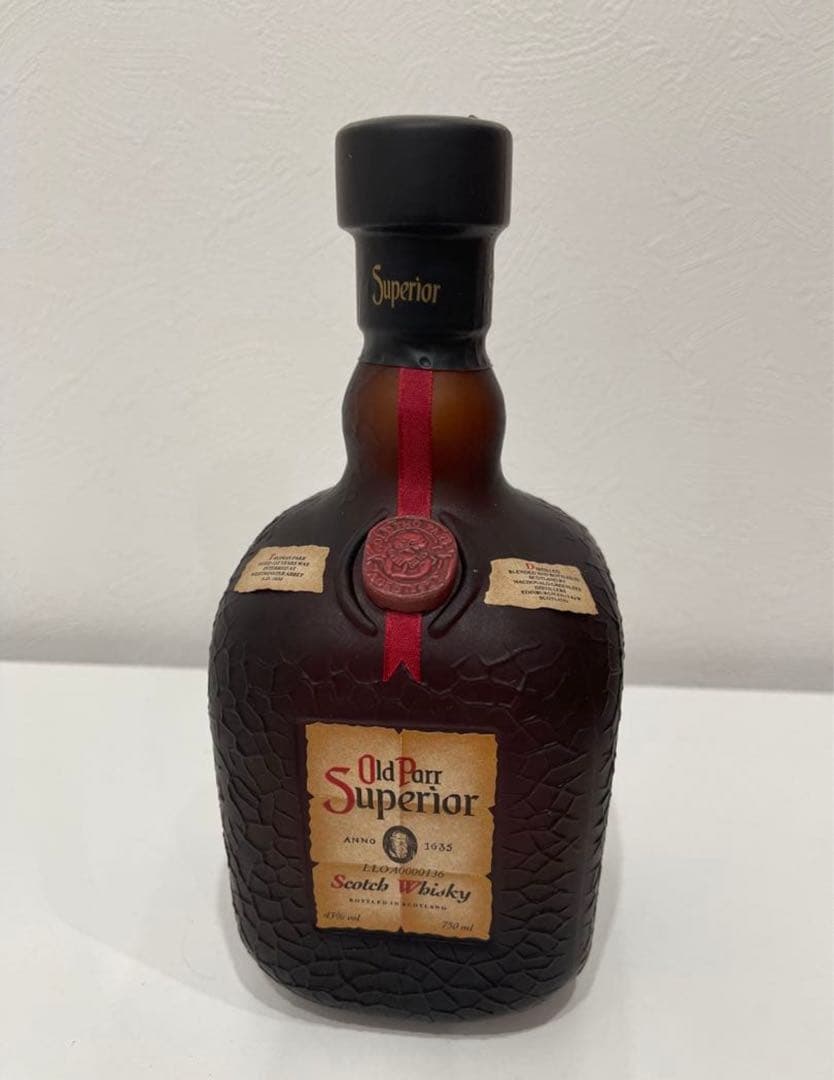 Old Parr Superior スコッチウイスキー 箱入り
