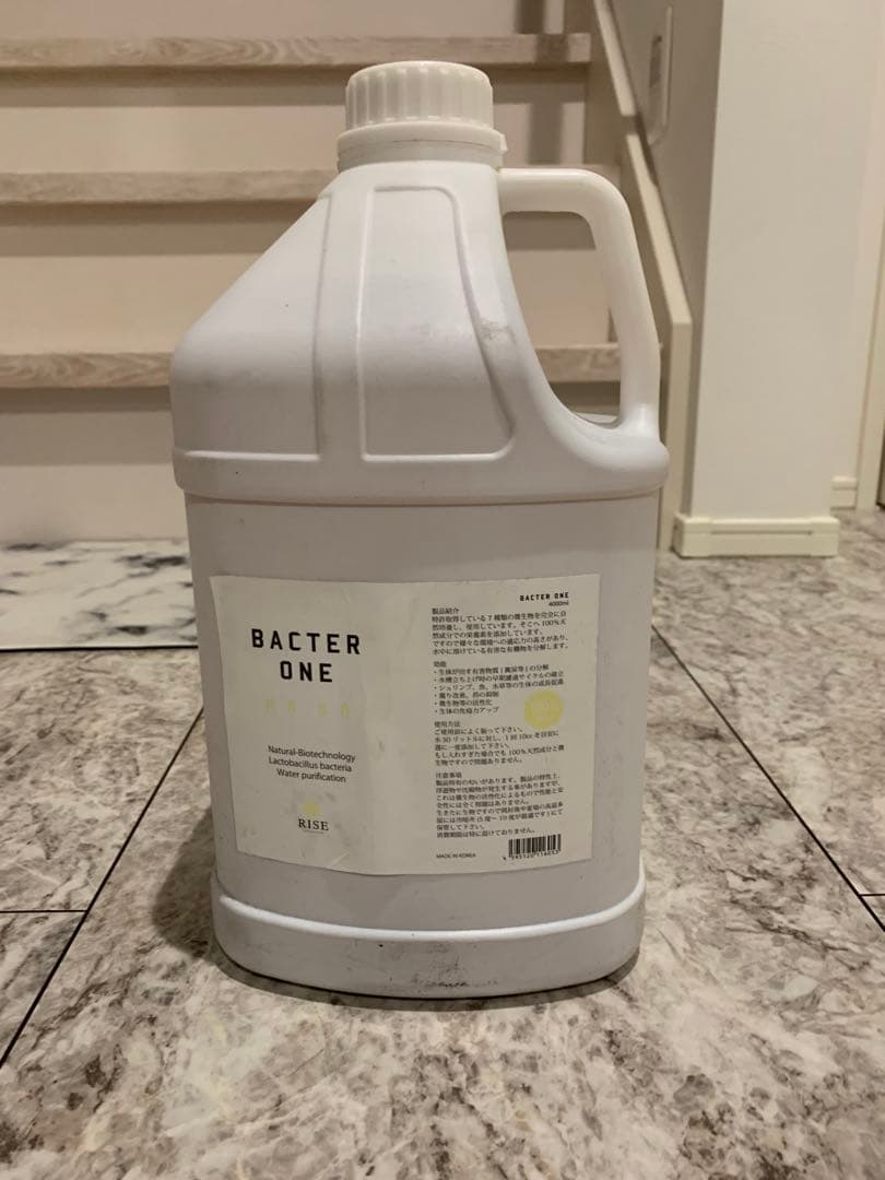 BACTER ONEバクターワン4ℓアクアリウム　シュリンプ水槽　水質浄化　安定