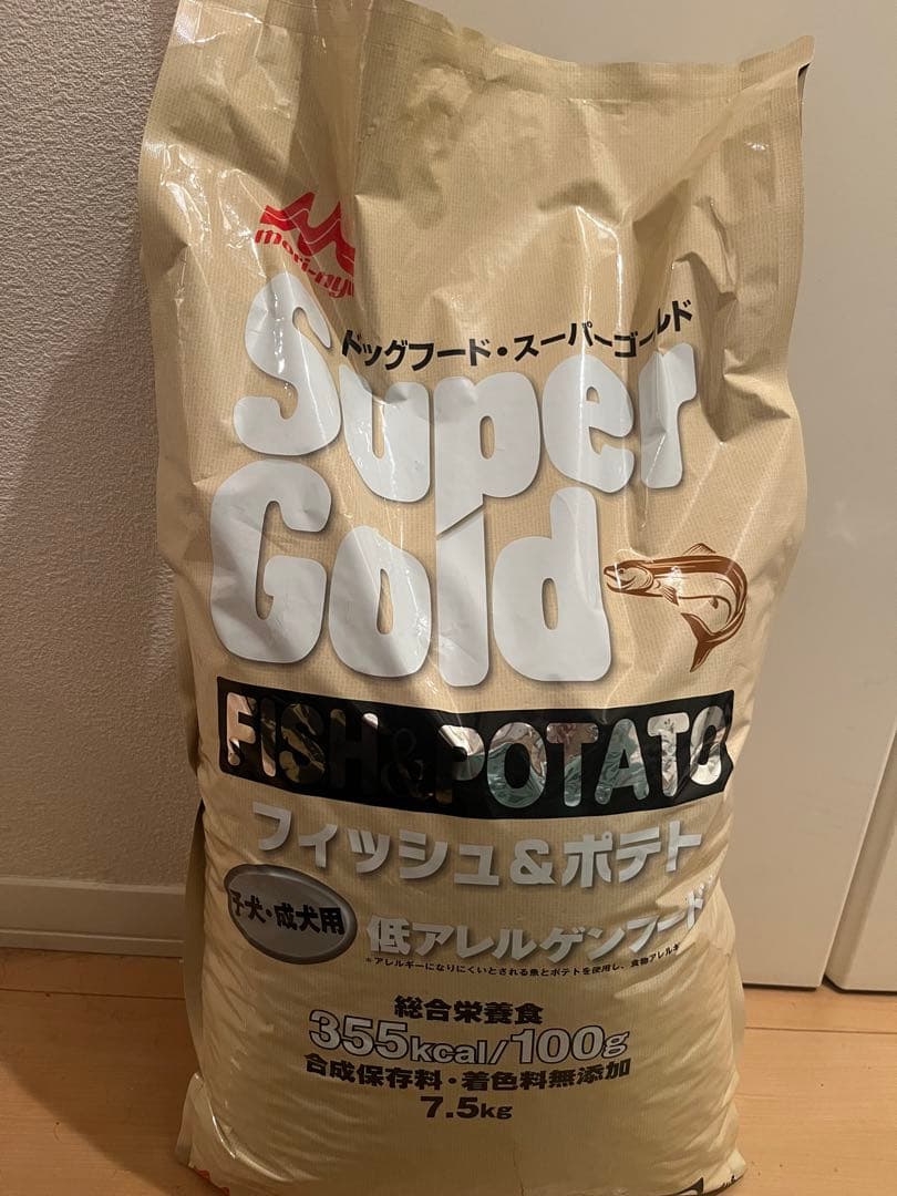 森永 スーパーゴールド フィッシュ＆ポテト7.5kg 未開封 お値下げしました