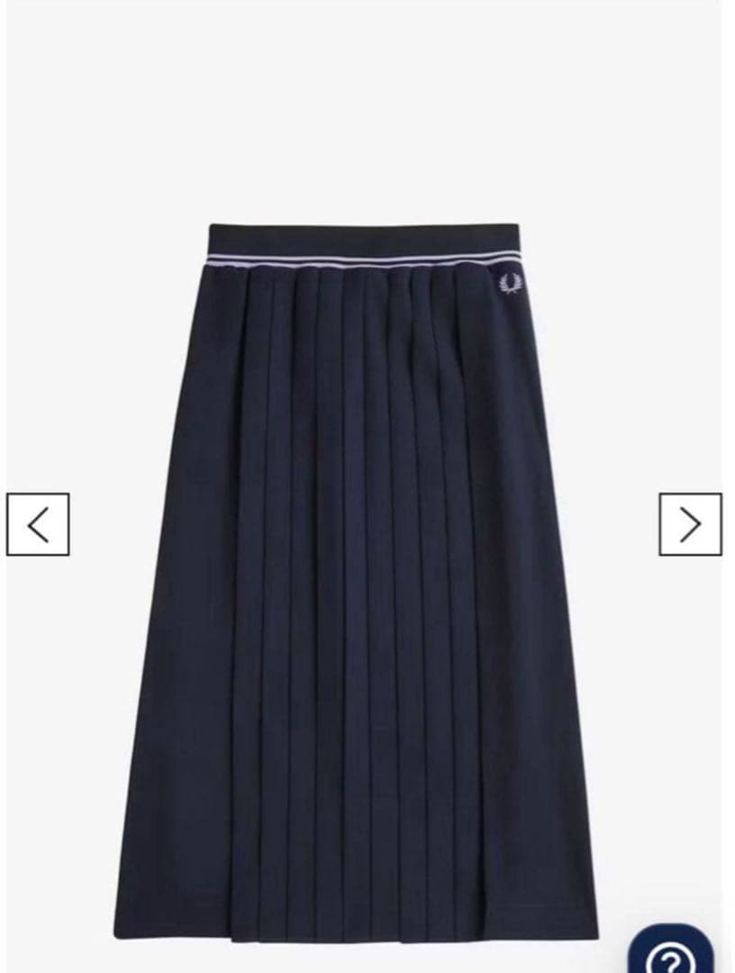 【値下げ不可】Fred Perry Tipped Pleated Skirt