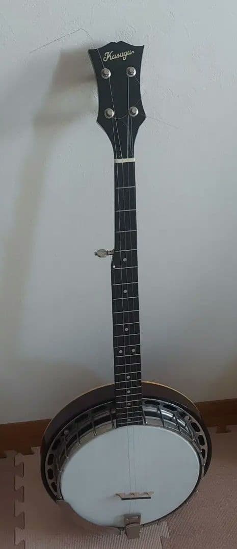 ☆ヴィンテージ美品☆春日楽器 バンジョー 弦楽器 ハードケース付