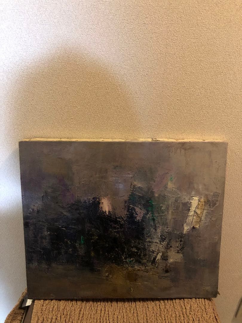 油絵（抽象画）