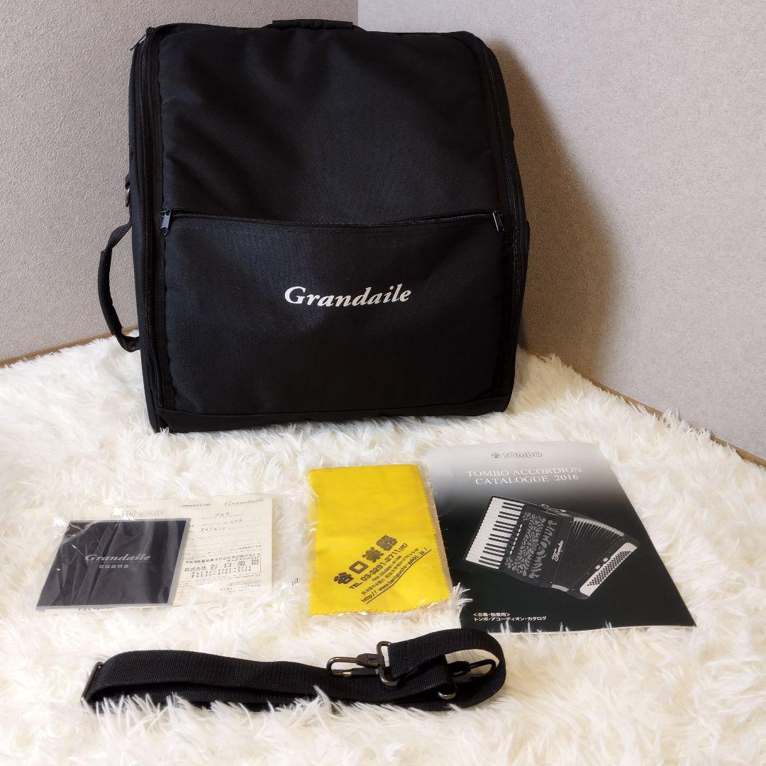 【ほぼ未使用】TOMBO アコーディオン Grandaile GT-60B