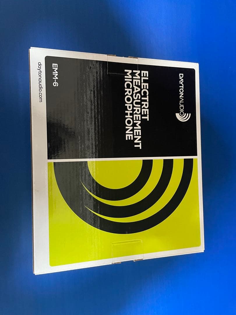 dayton audio EMM-6 コンデンサーマイク