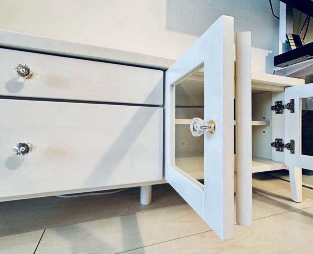 750【幅120完成品発送✴︎送料込】￥79,800／フランフラン風シャビーシック