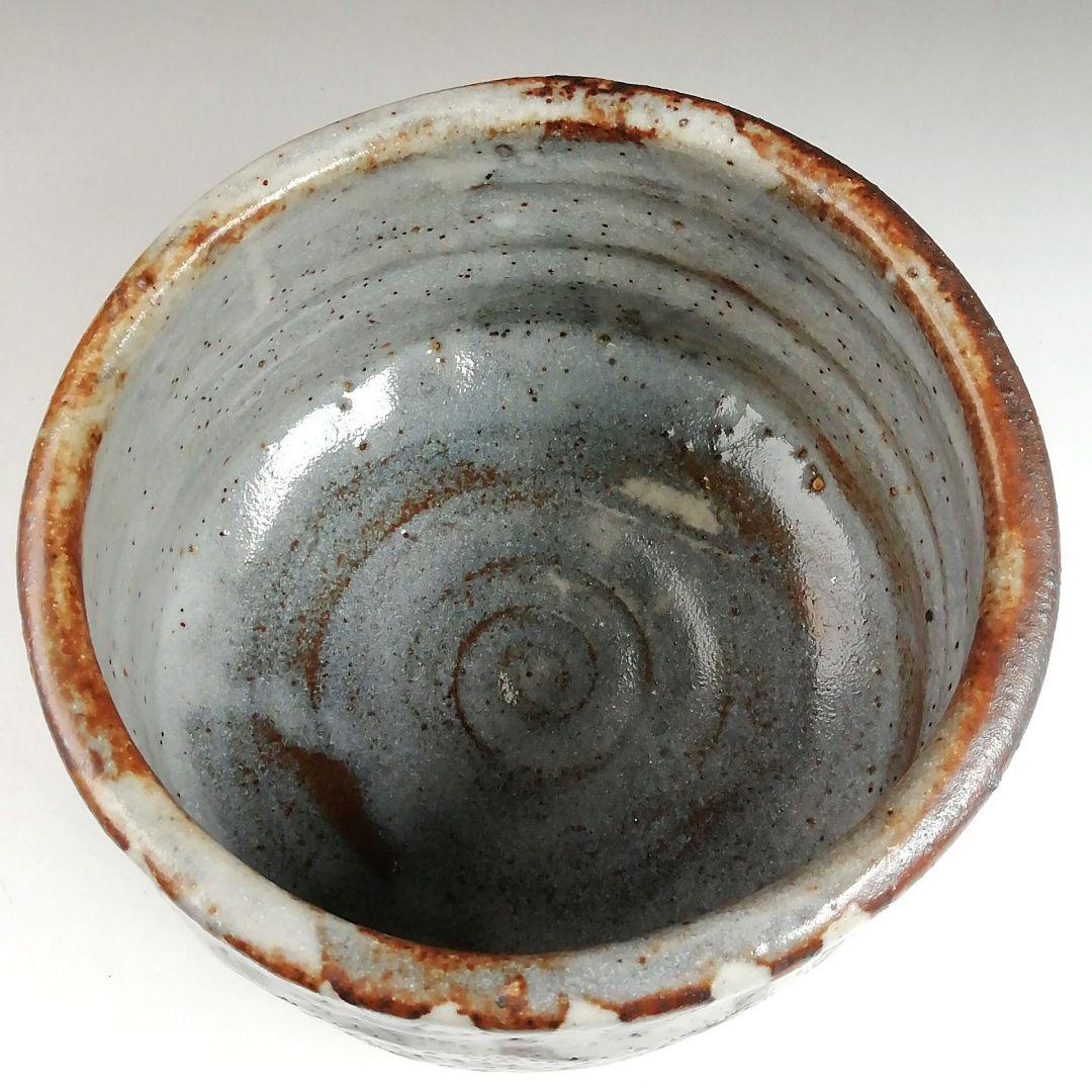 Ｓ９６３　茶碗　『鼡志野』『半右衛門窯　加藤半一郎』　共箱　抹茶碗　茶道具