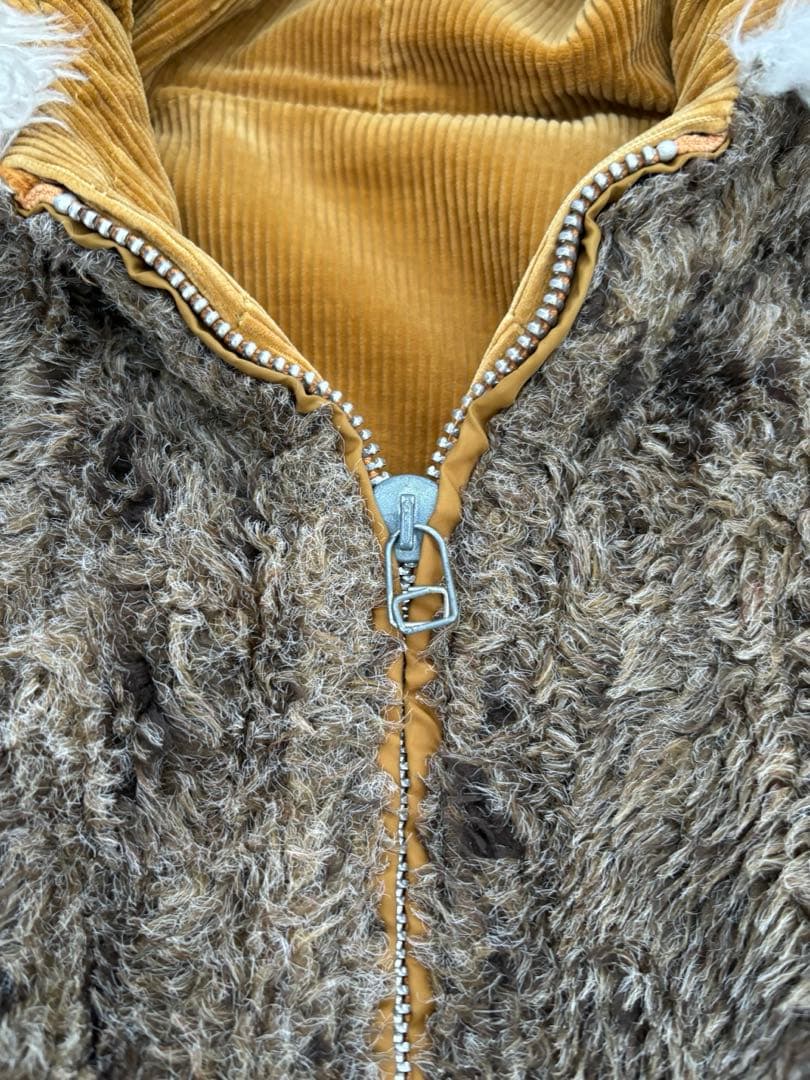 60s fake far フェイクファー　フルジップ　エスキモ