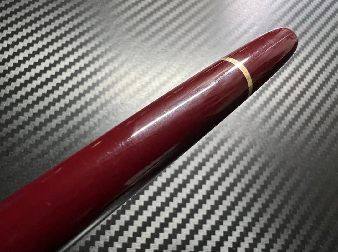 極美品 モンブラン 144 M 万年筆 ボルドー 中白