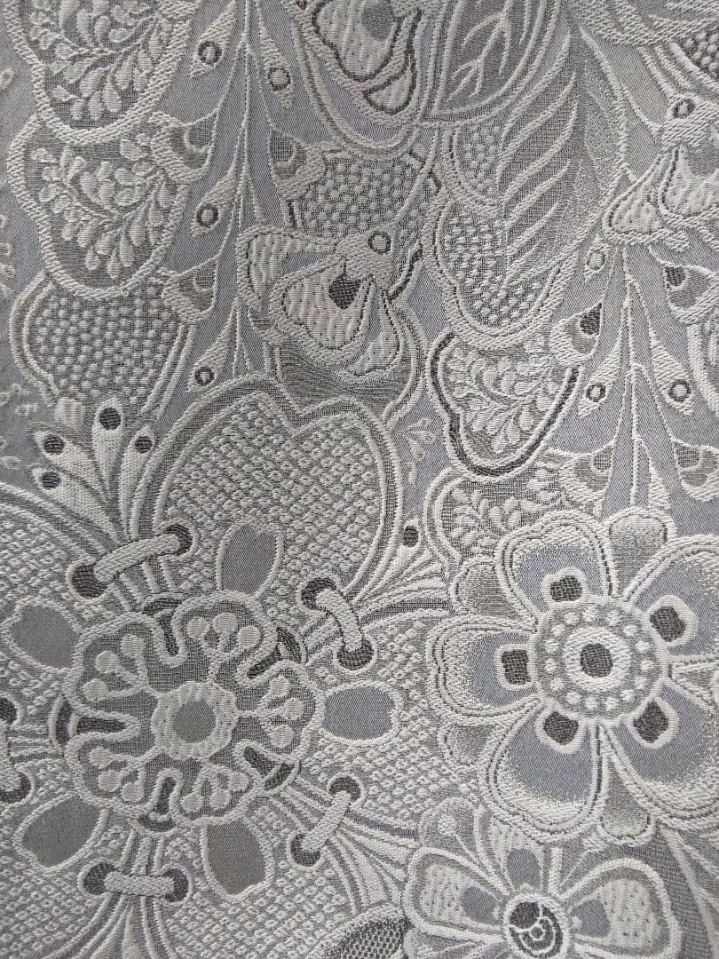 振袖、正絹山岡古都振袖、落款、西陣袋帯、