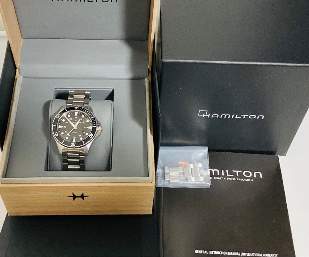 ✨美品　ハミルトン　ネイビースキューバ