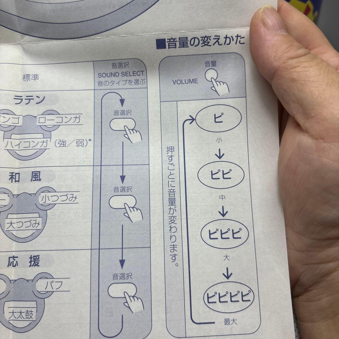 サンリオ ボンゴ・ボンゴ　打楽器　電子パーカッション　1995年製　動作品