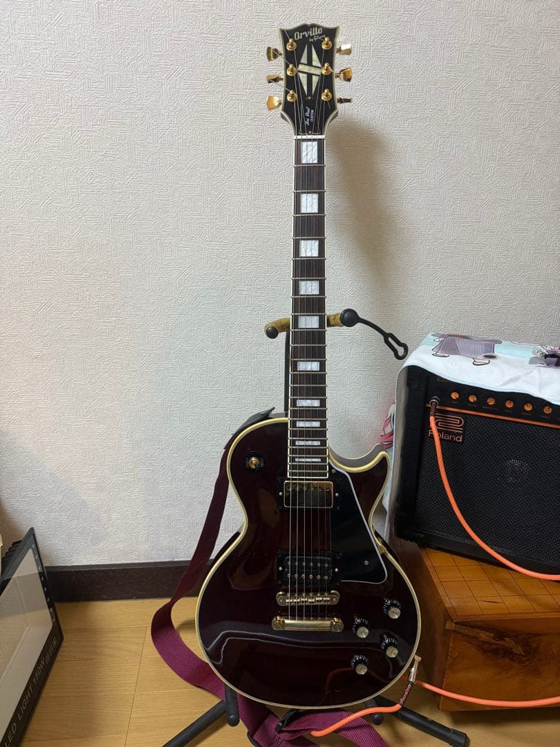 紺碧 Orville by Gibson レスポールカスタム 91年製