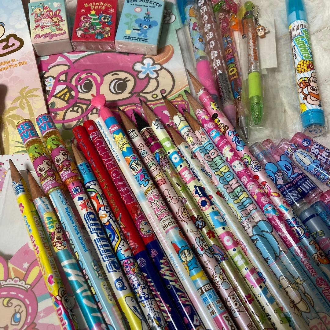 2枚目追加 ナルミヤ メゾピアノ ポンポネット 文房具 メモ帳 えんぴつ