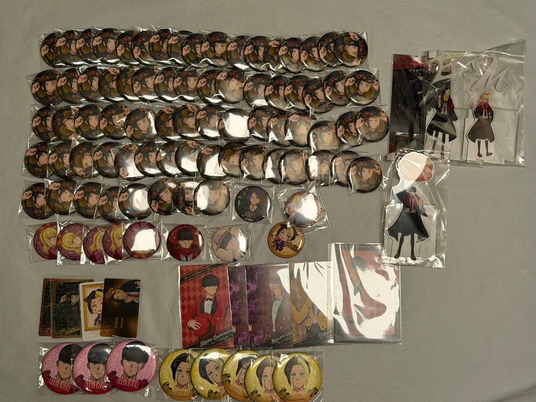 マッシュル　缶バッジ　アクリルスタンド