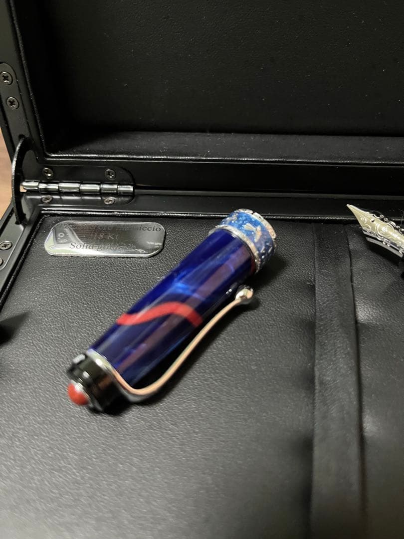 【Kinesis】アウロラ 限定　万年筆 大陸シリーズ アメリカ　EF