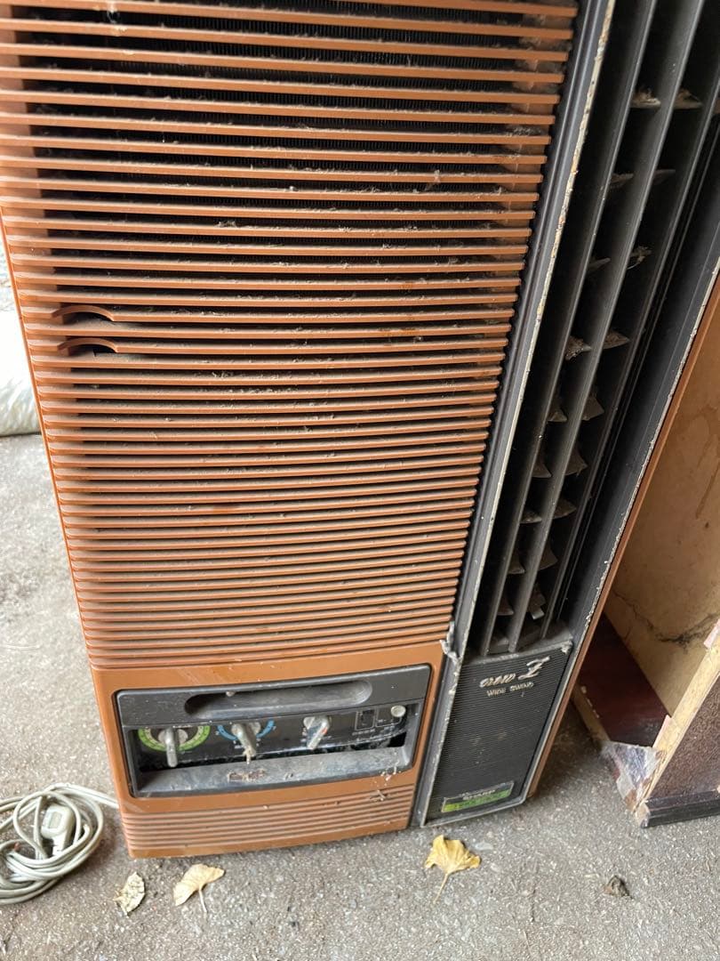 SHARP TIROL 1800 窓用 クーラー 昭和 レトロ 中古 ジャンク